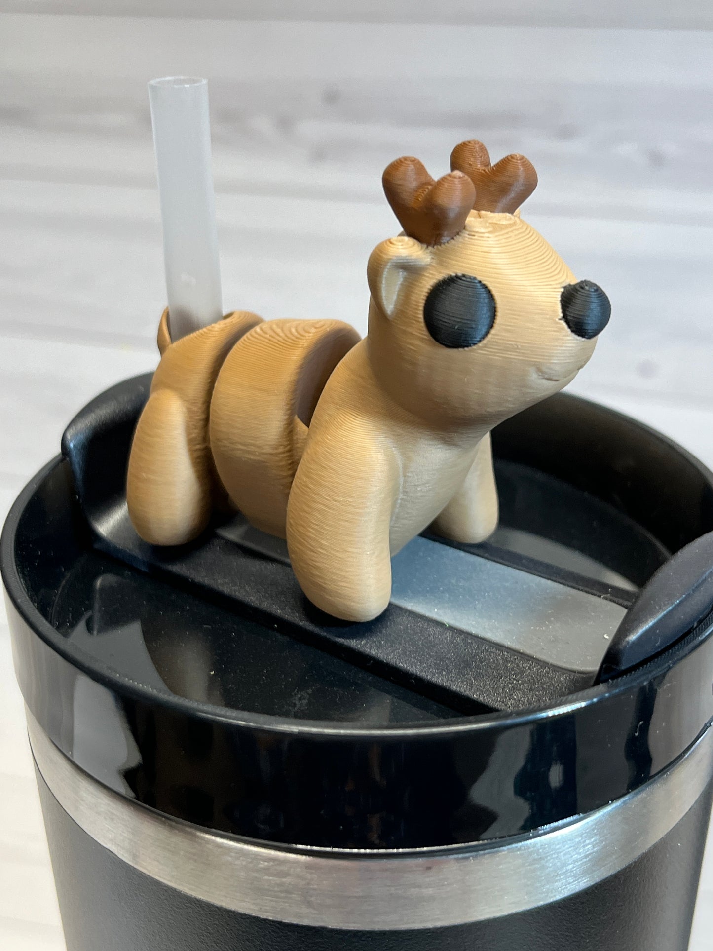 Reindeer Straw Buddy