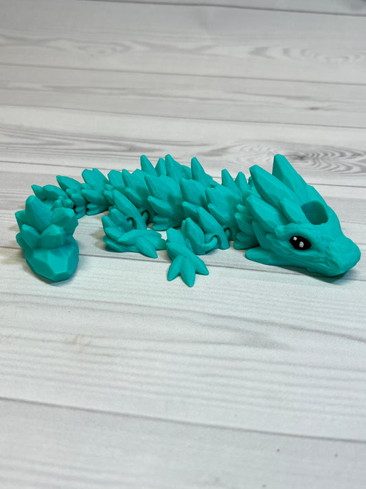 Dragon Straw Buddy- Mint Green