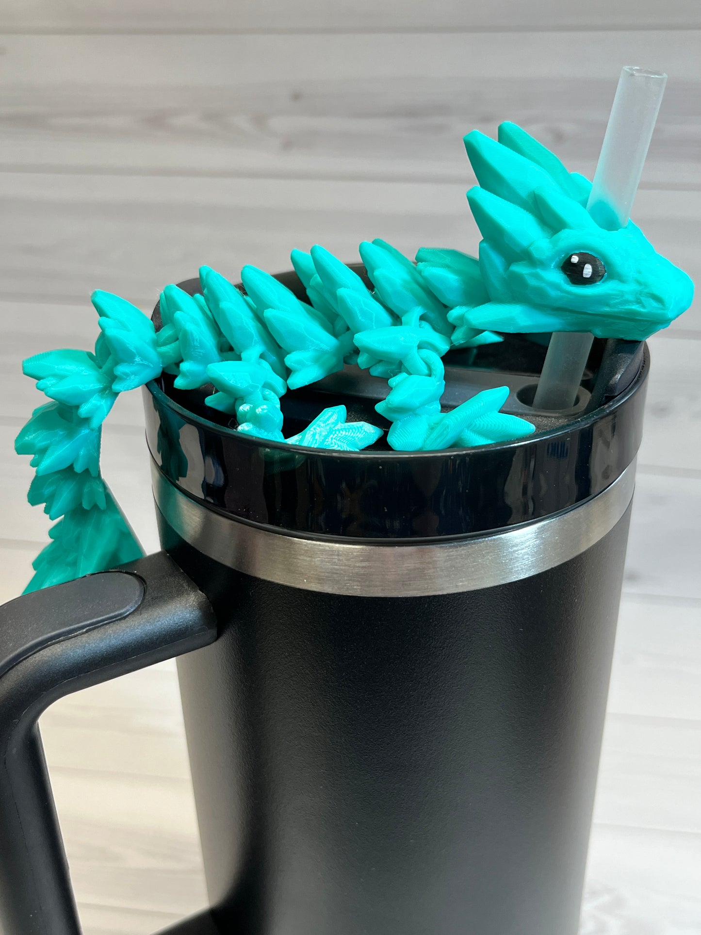 Dragon Straw Buddy- Mint Green