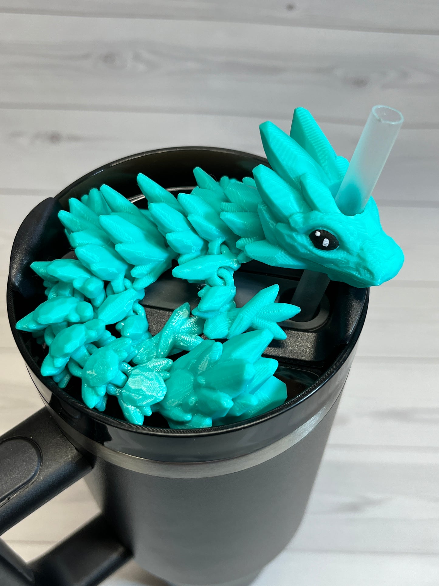 Dragon Straw Buddy- Mint Green
