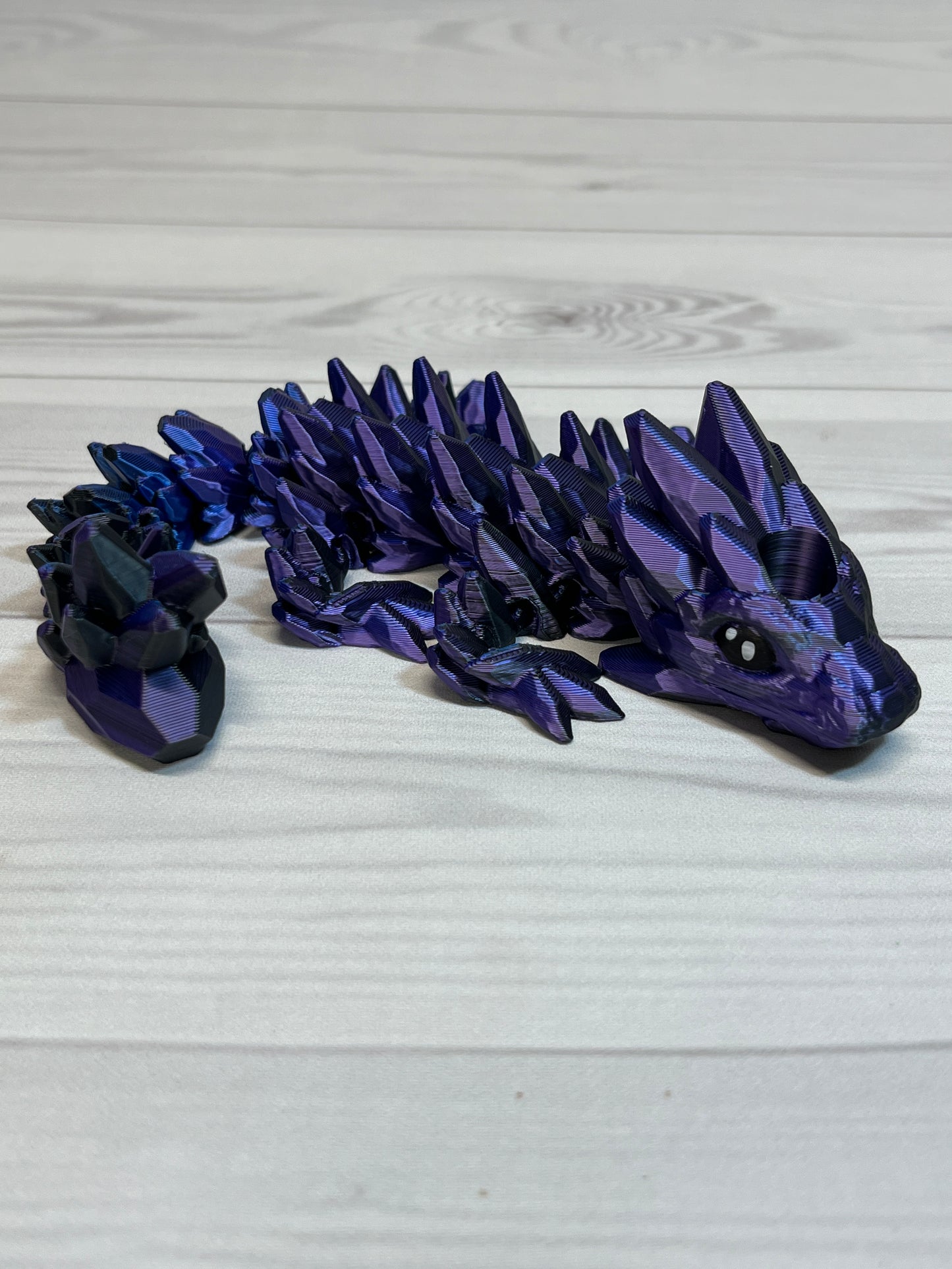 Dragon Straw Buddy - Trio Black/Blue/Purple