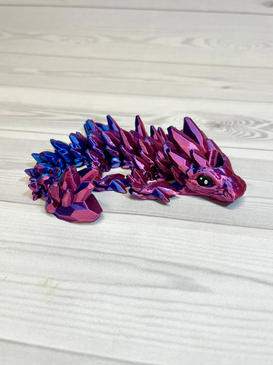 Dragon Straw Buddy- Dual Red/Blue