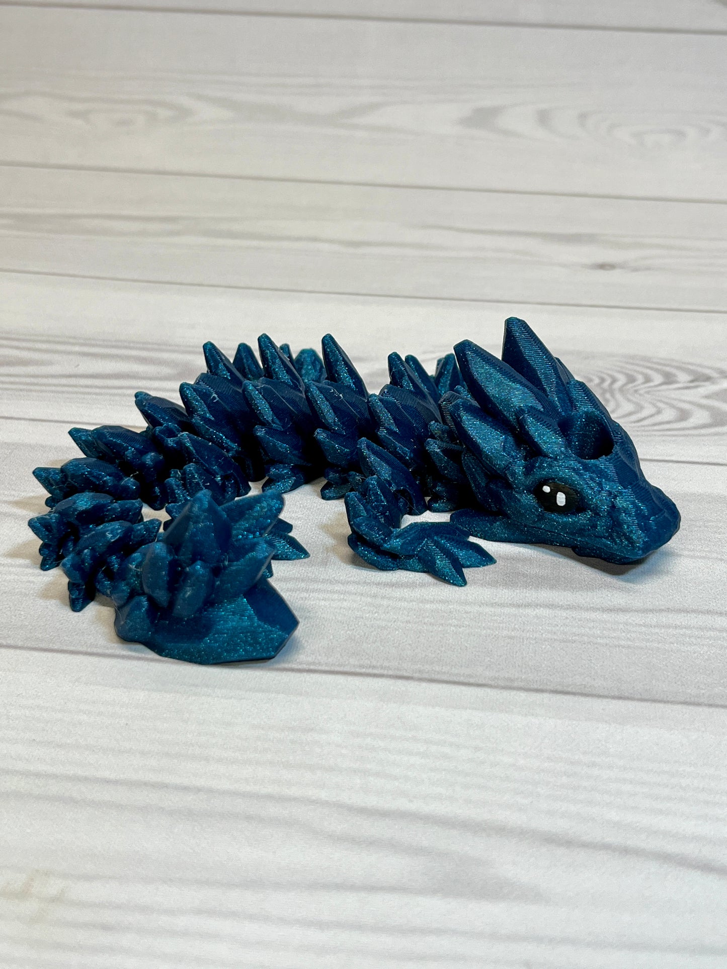 Dragon Straw Buddy- Galaxy Blue
