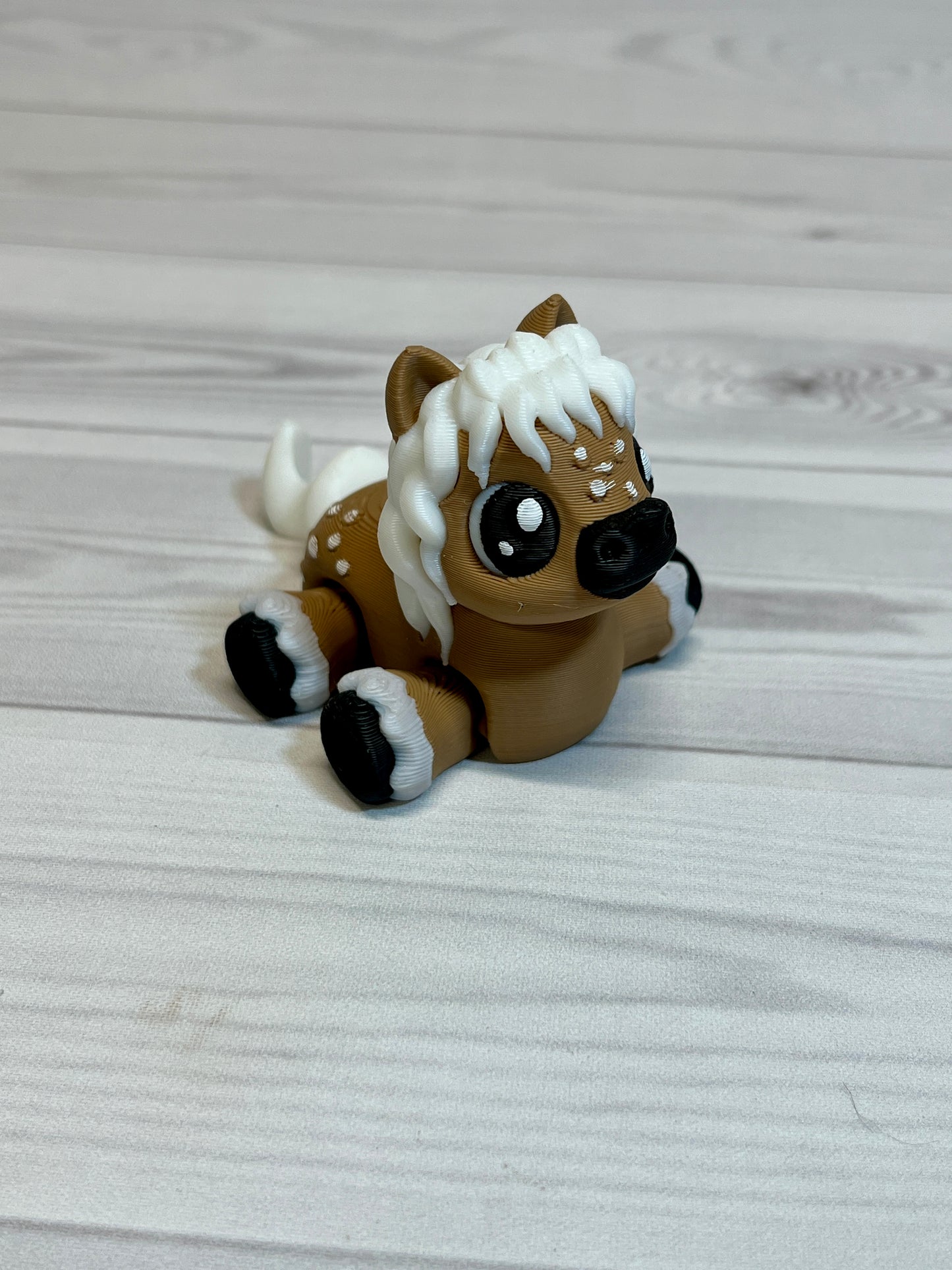 Dapple Pony Straw Buddy