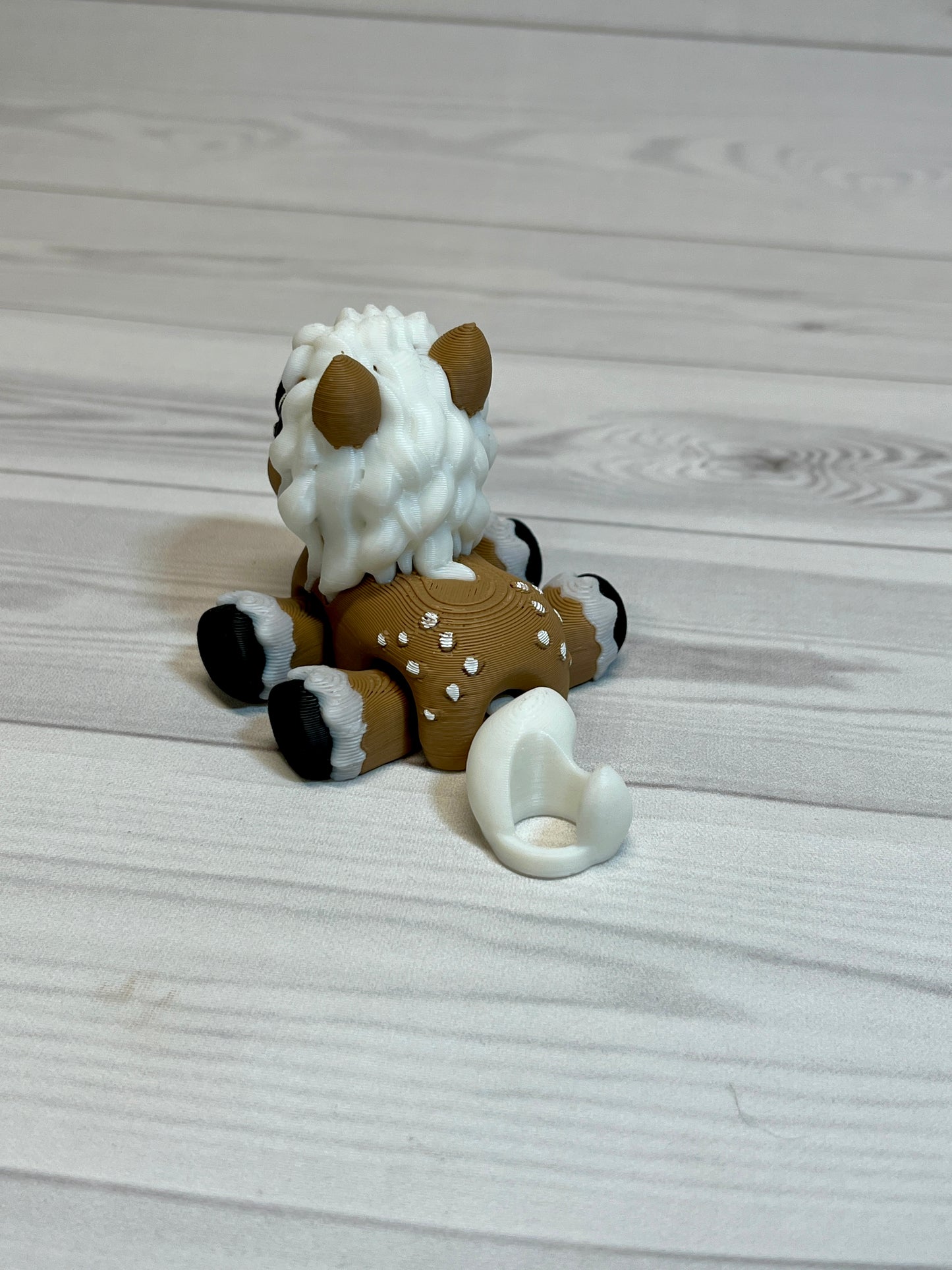 Dapple Pony Straw Buddy
