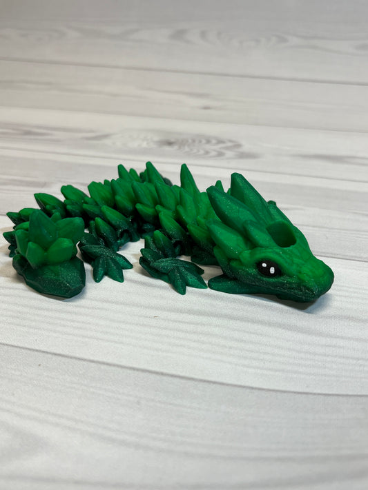 Dragon Straw Buddy- Summer Green