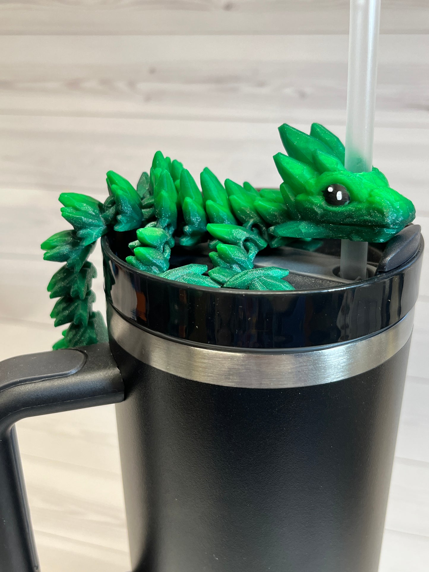 Dragon Straw Buddy- Summer Green