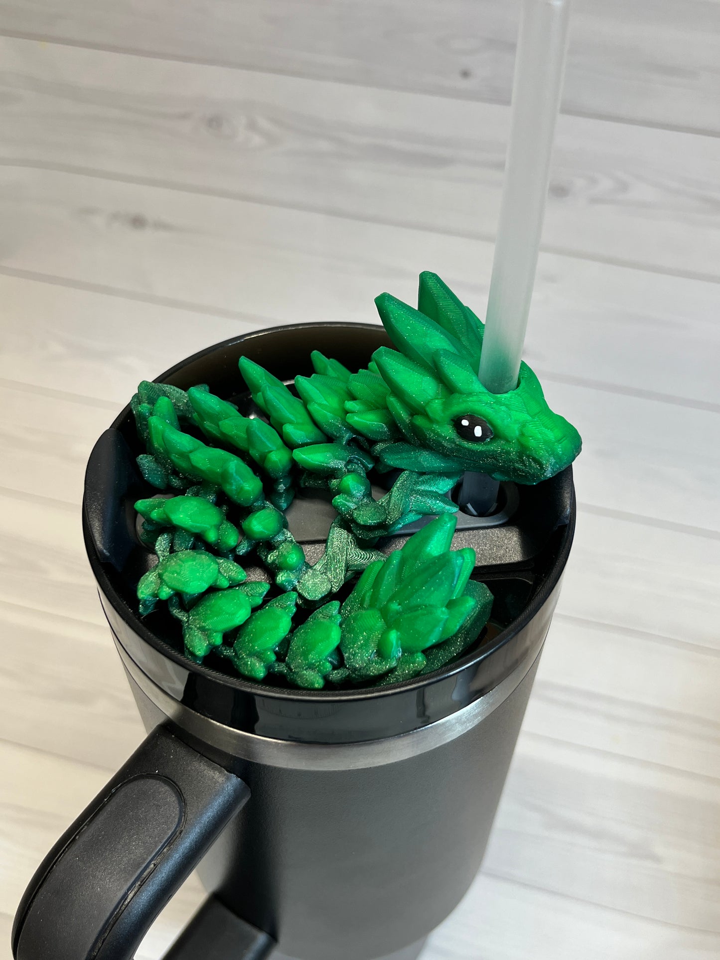 Dragon Straw Buddy- Summer Green