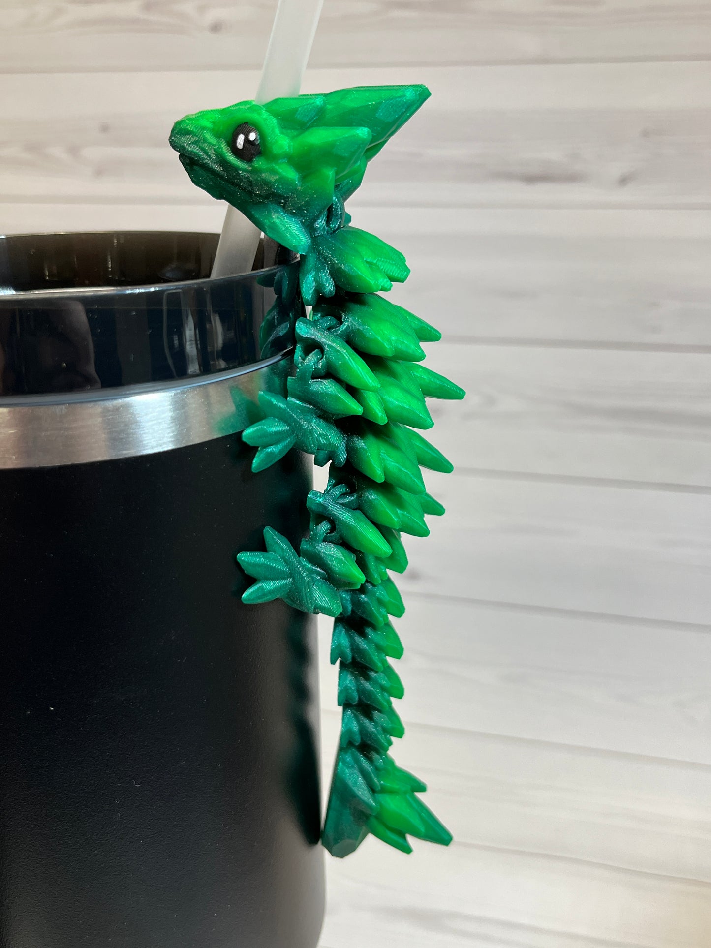Dragon Straw Buddy- Summer Green
