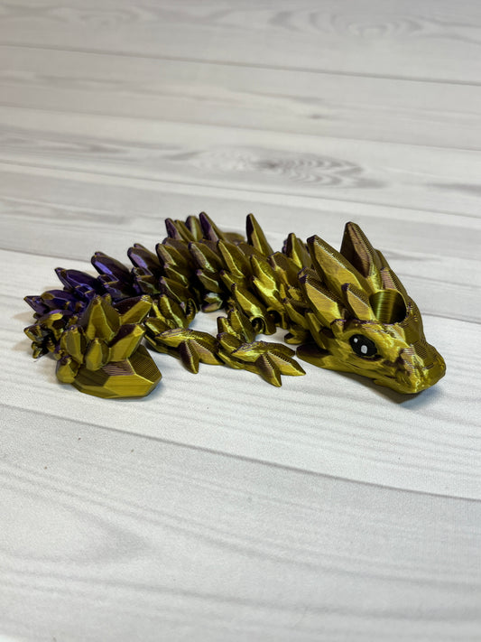 Dragon Straw Buddy- Dual Purple/Gold