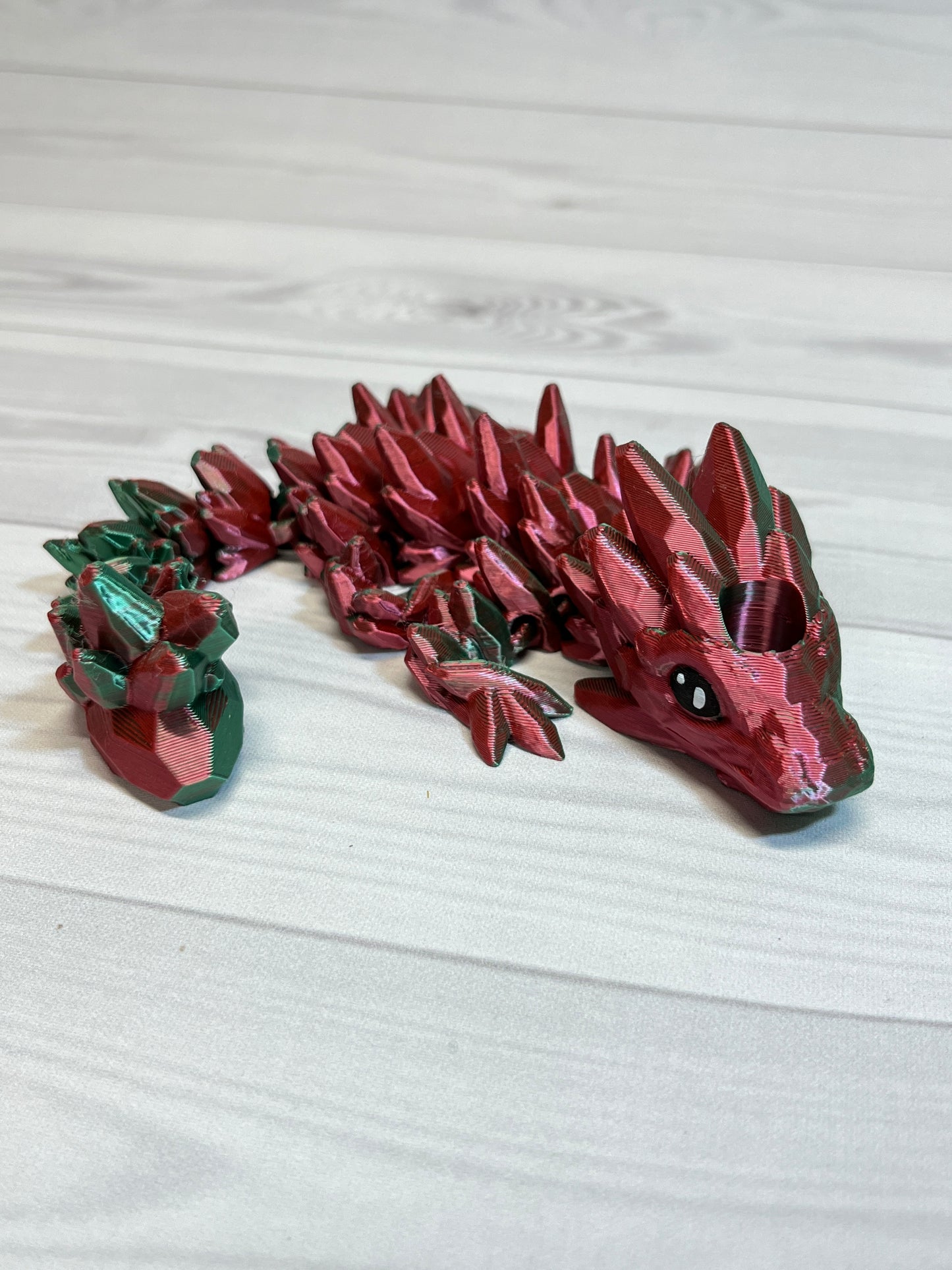 Dragon Straw Buddy- Dual Red/Green