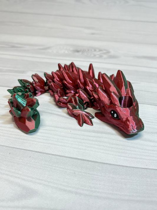 Dragon Straw Buddy- Dual Red/Green