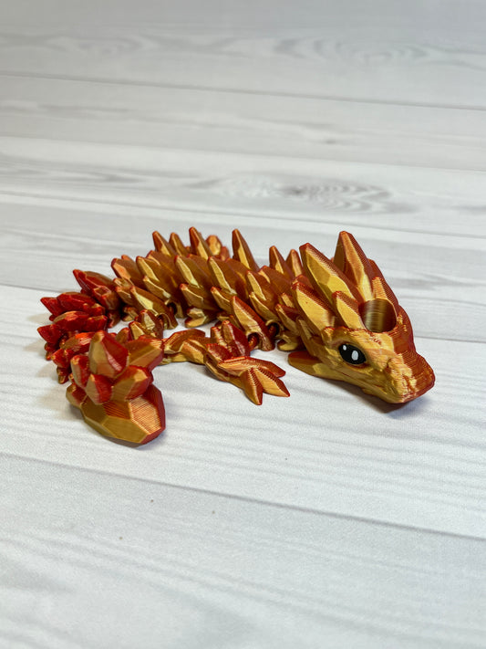 Dragon Straw Buddy- Dual Red/Gold