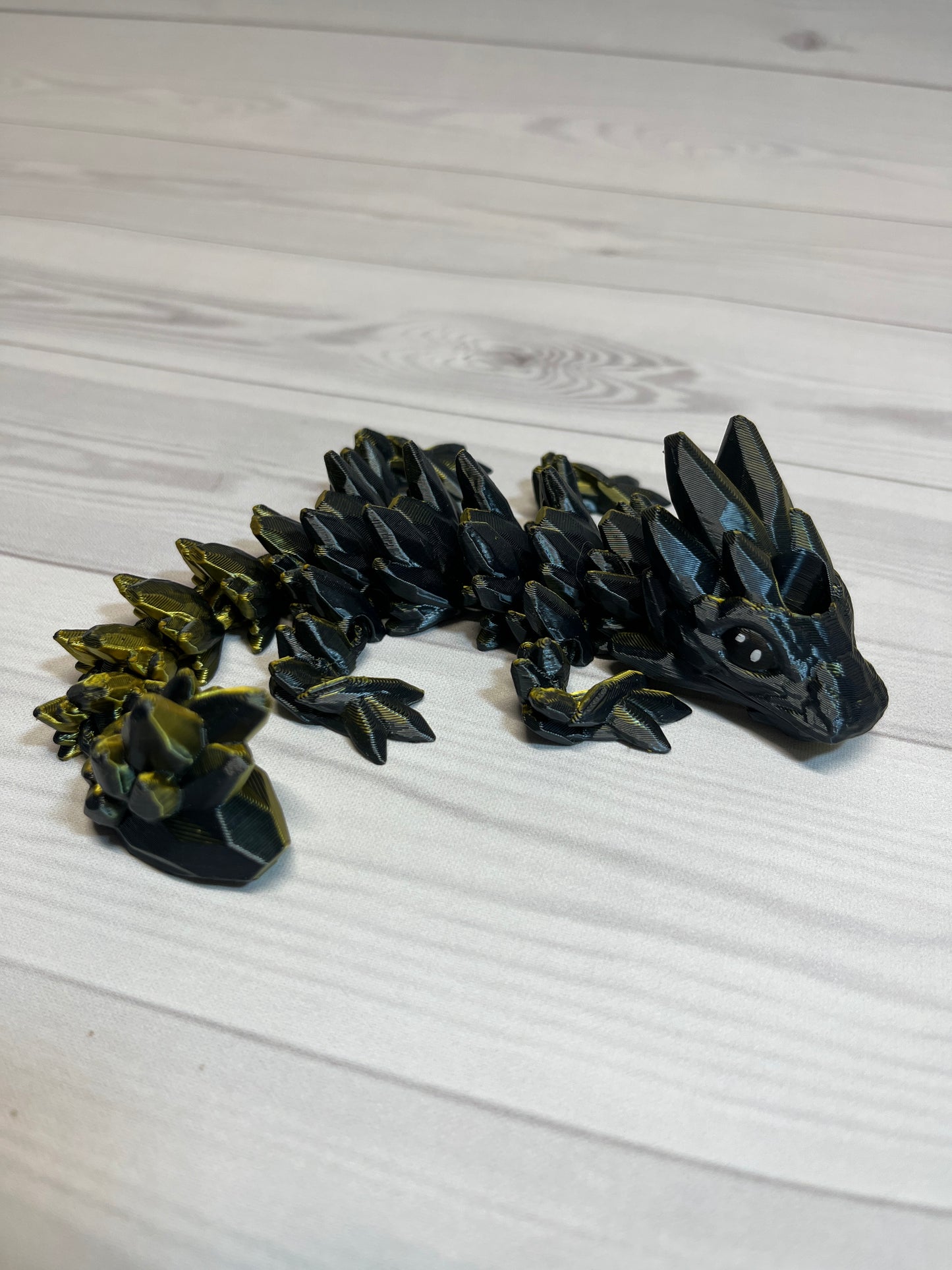 Dragon Straw Buddy- Dual Black/Gold