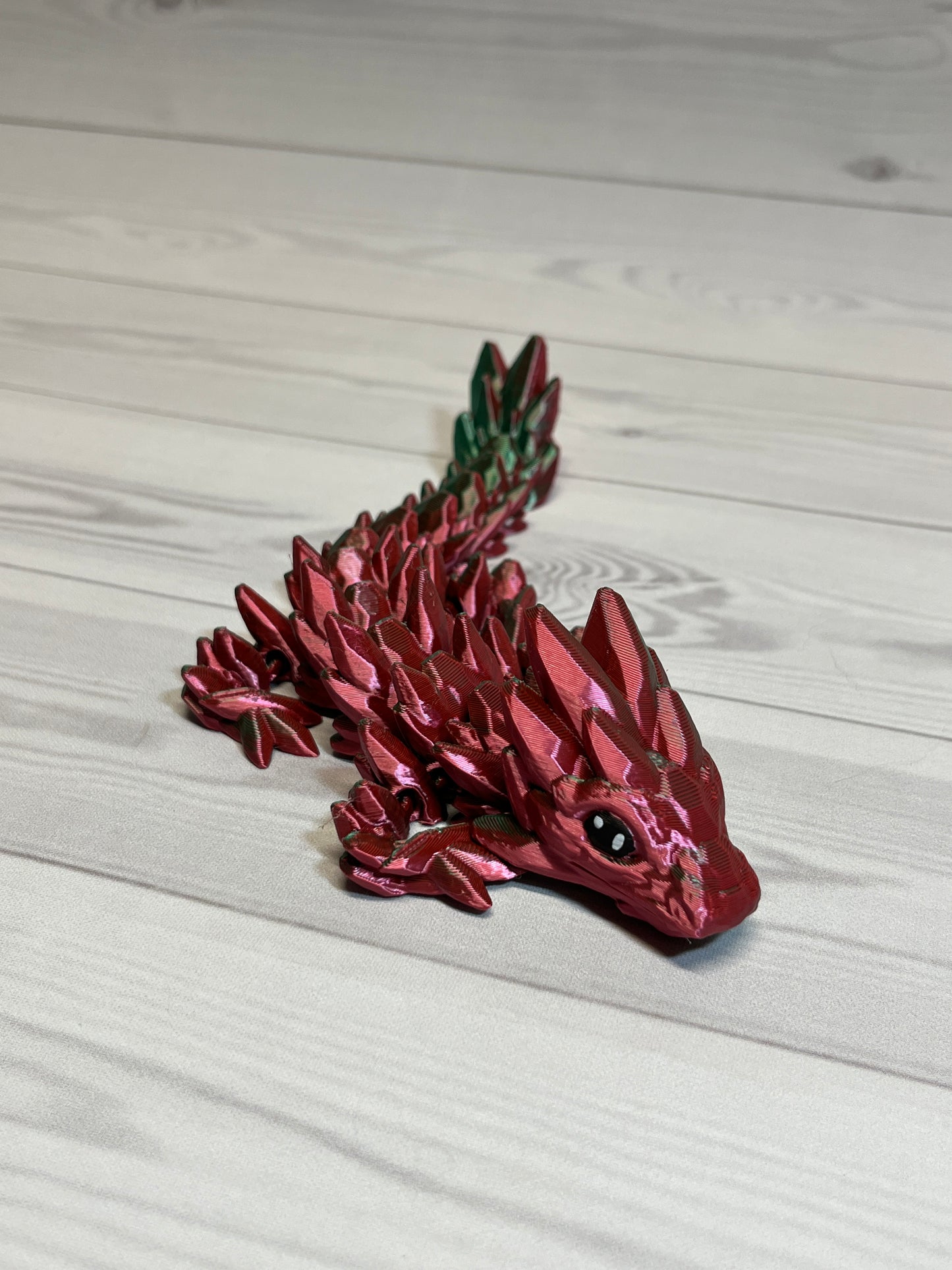 Gemstone Dragon- Dual Red/Green