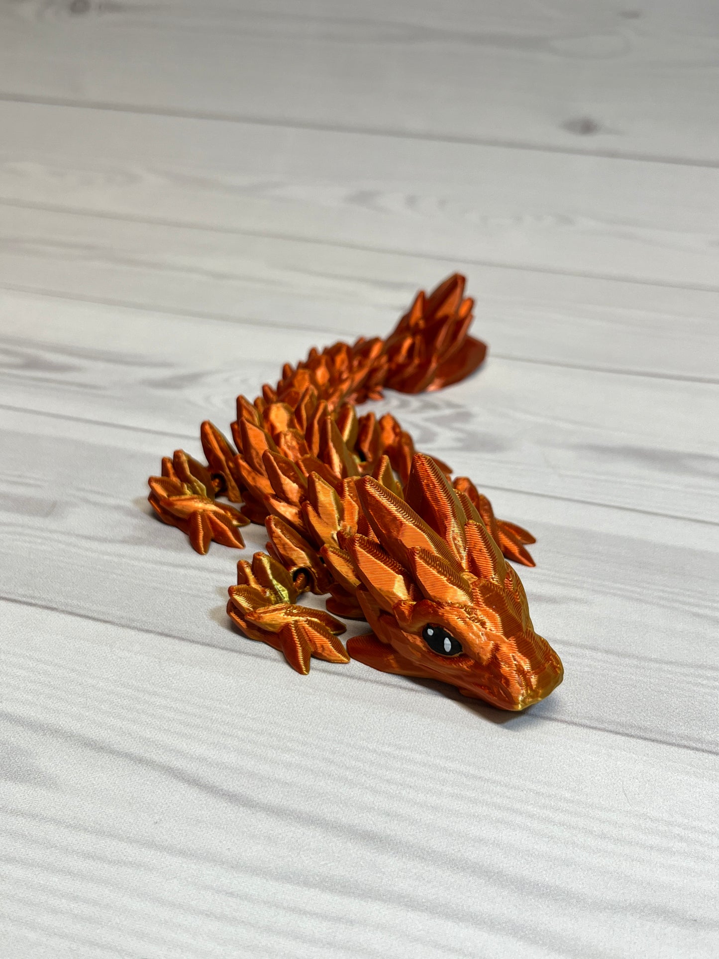 Gemstone Dragon- Dual Gold/Copper