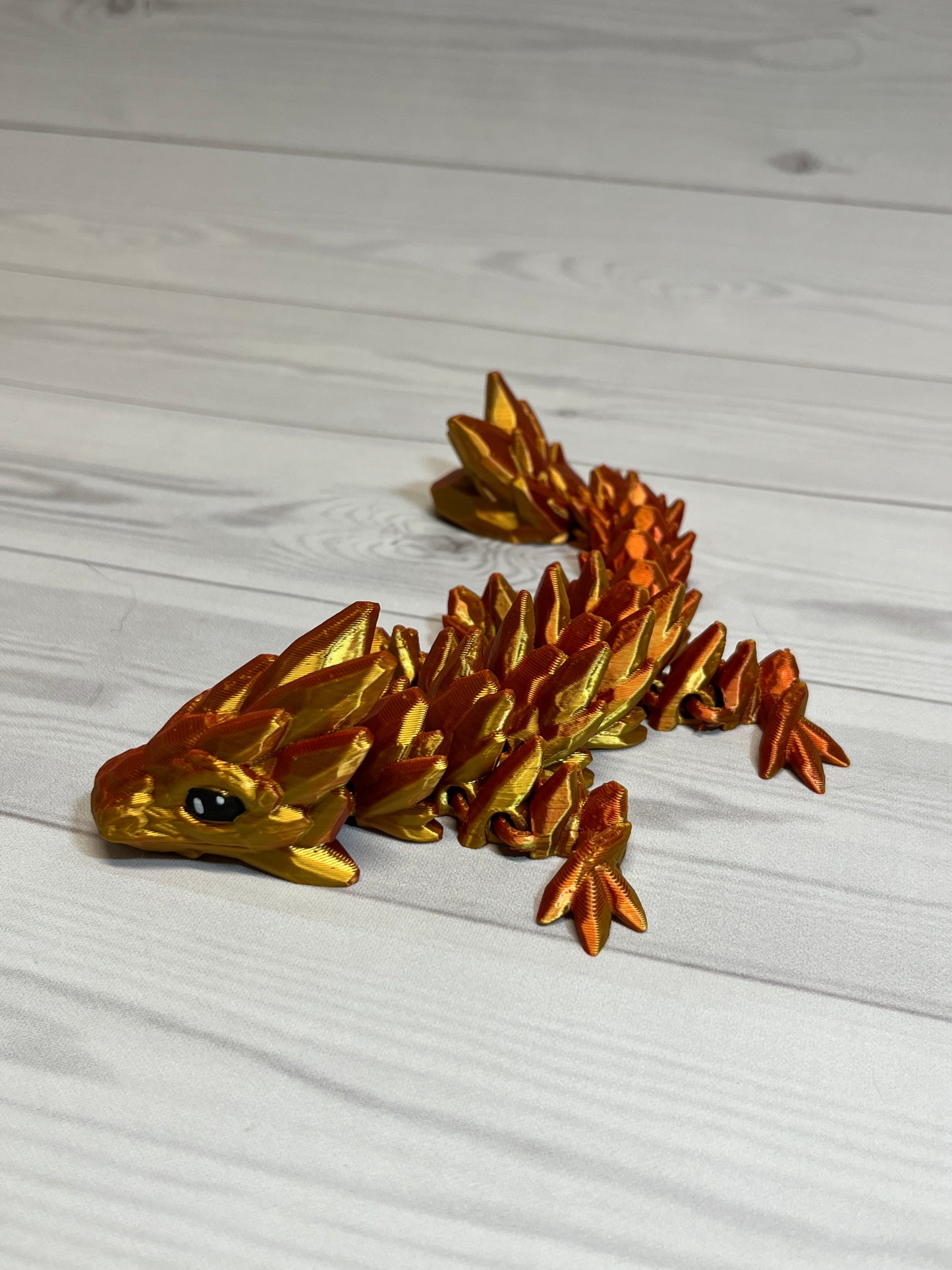 Gemstone Dragon- Dual Gold/Copper