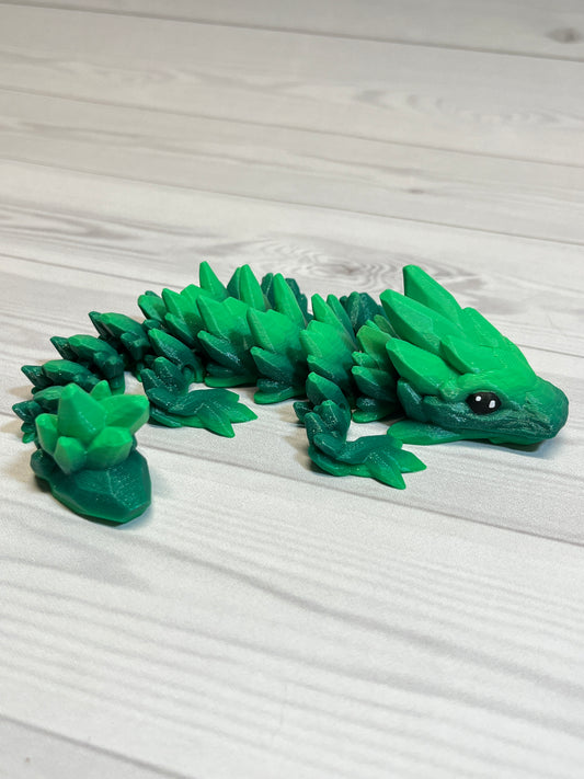 Gemstone Dragon- Summer Green