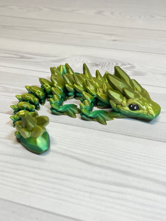 Gemstone Dragon- Autumn Green