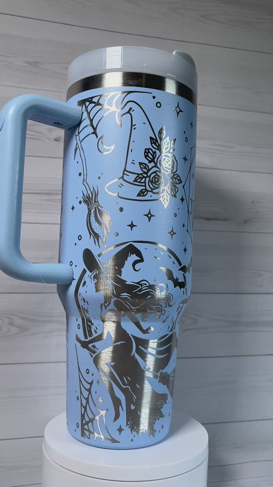 Witchy Vibes 40 oz tumbler