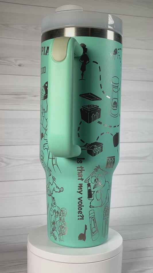 New Groove 40 oz tumbler