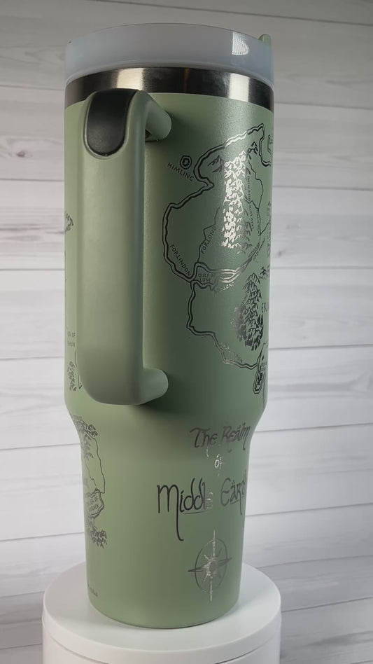Map of Middle - Earth 40 oz tumbler