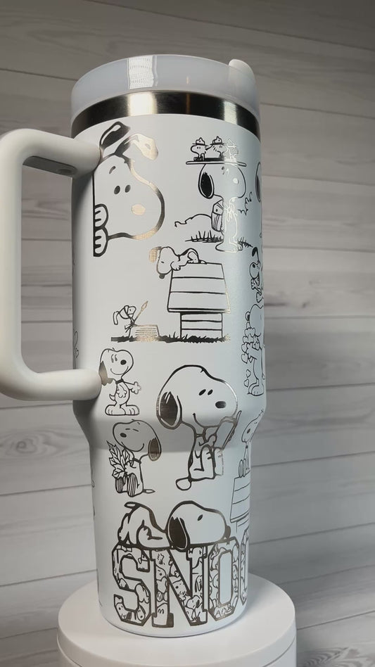 Snoop puppy 40 oz tumbler