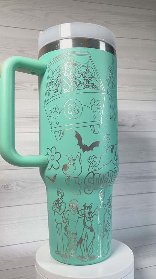 Mystery Team 40 oz tumbler