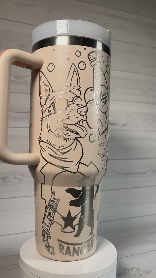 Radioactive Cola 40 oz tumbler