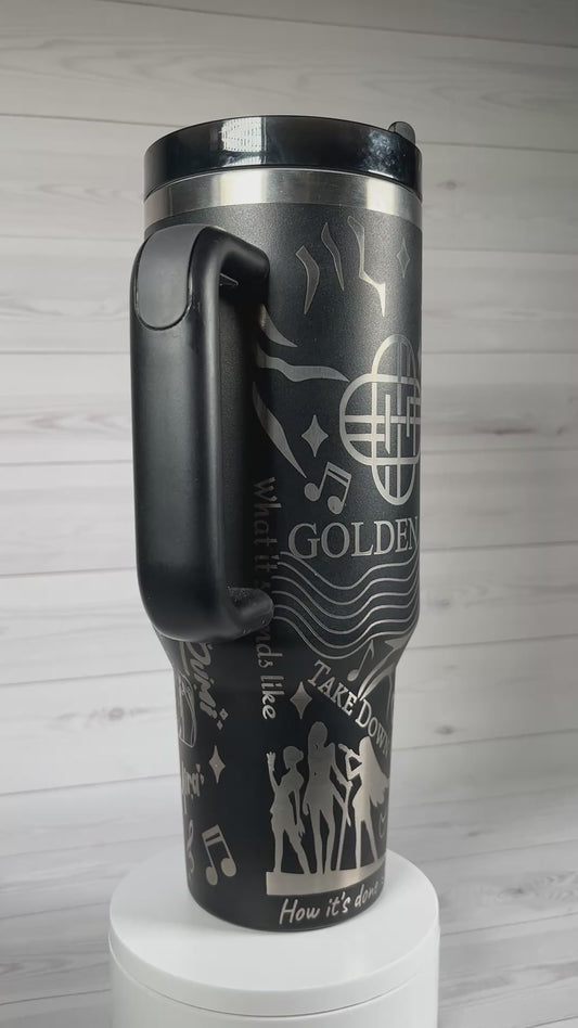 Hunter girls 40 oz tumbler