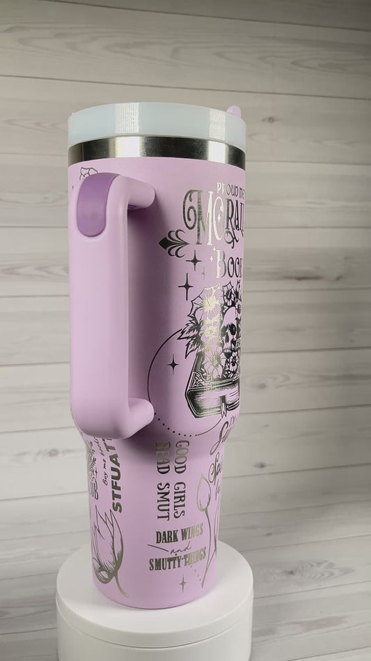 *Mature* Morally Grey 40 oz tumbler