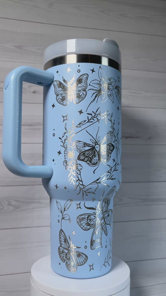 Moths 40 oz tumbler