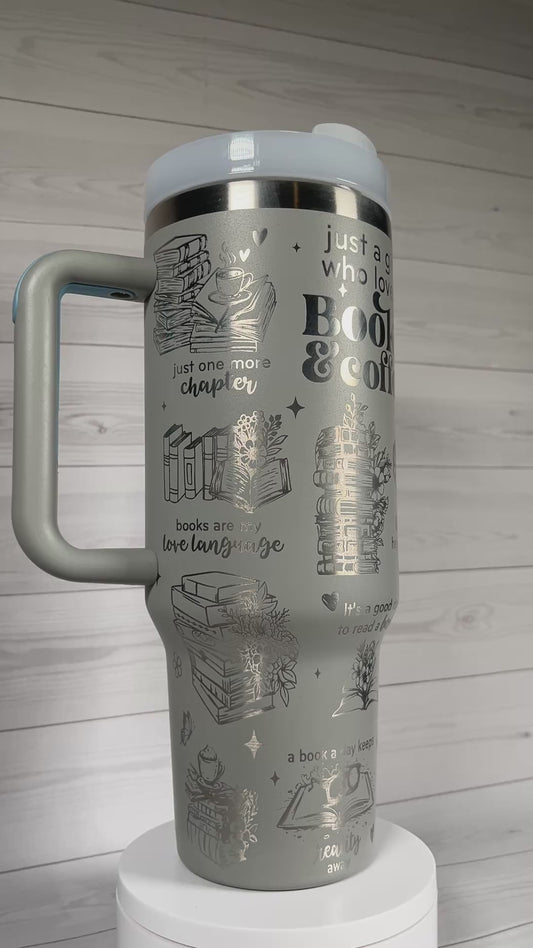 Books & Coffee 40 oz