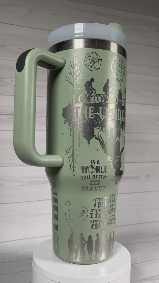 Upside Down 40 oz tumbler