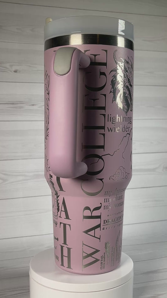 Dragon College 40 oz tumbler