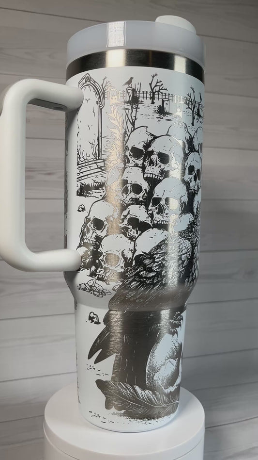 Graveyard 40 oz tumbler