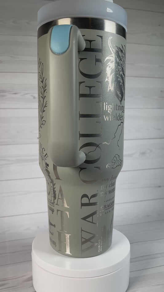 Dragon College 40 oz tumbler