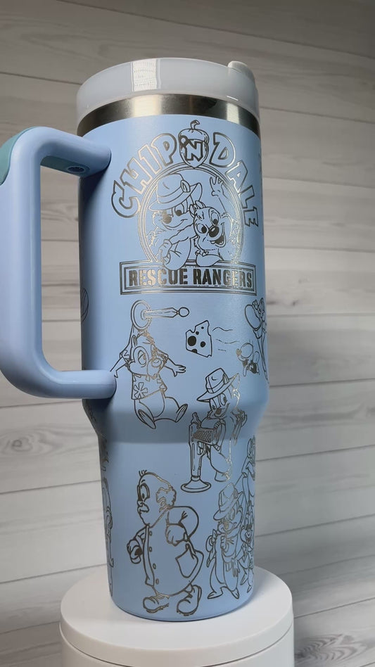Rangers 40 oz tumbler