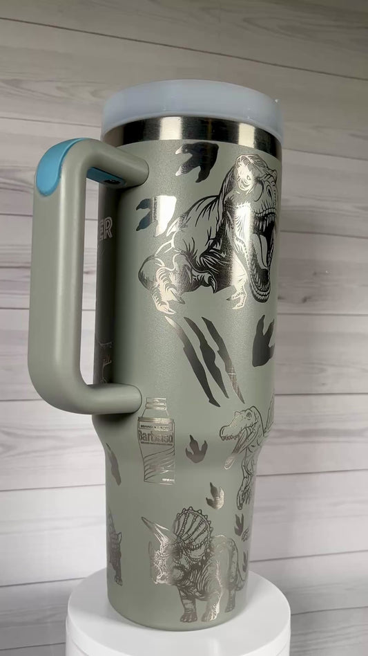 Dino Park 40 oz tumbler