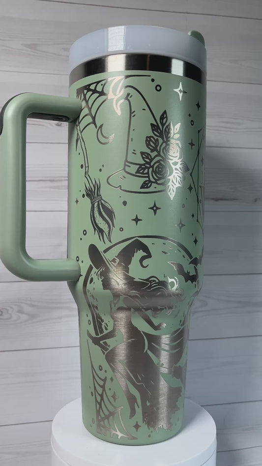 Witchy Vibes 40 oz tumbler