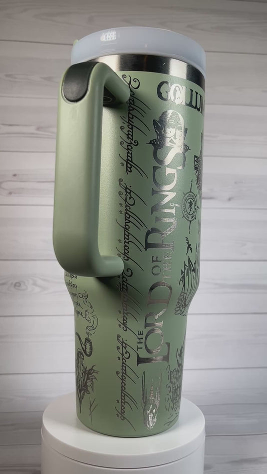 Gollum 40 oz tumbler