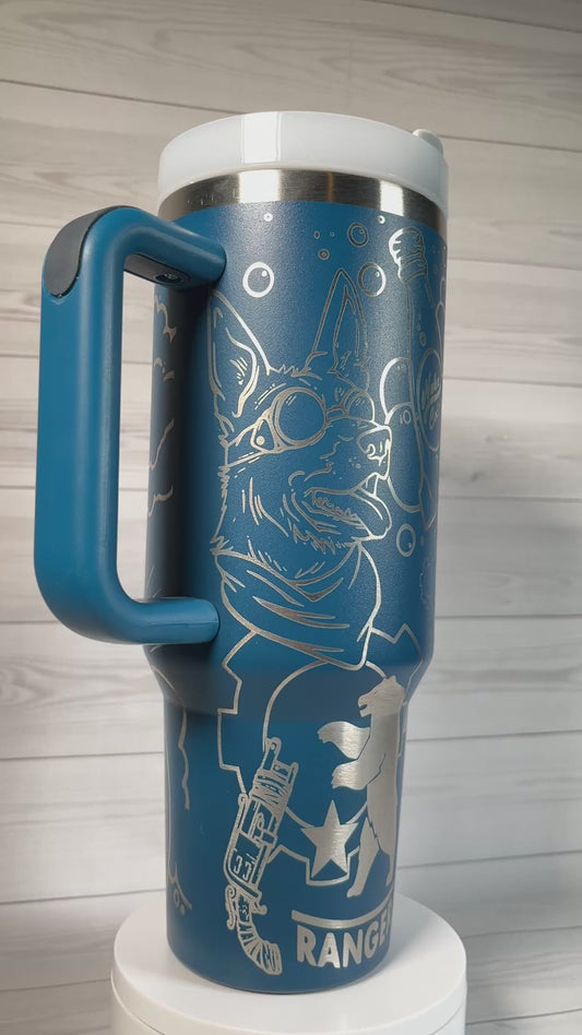 Radioactive Cola 40 oz tumbler