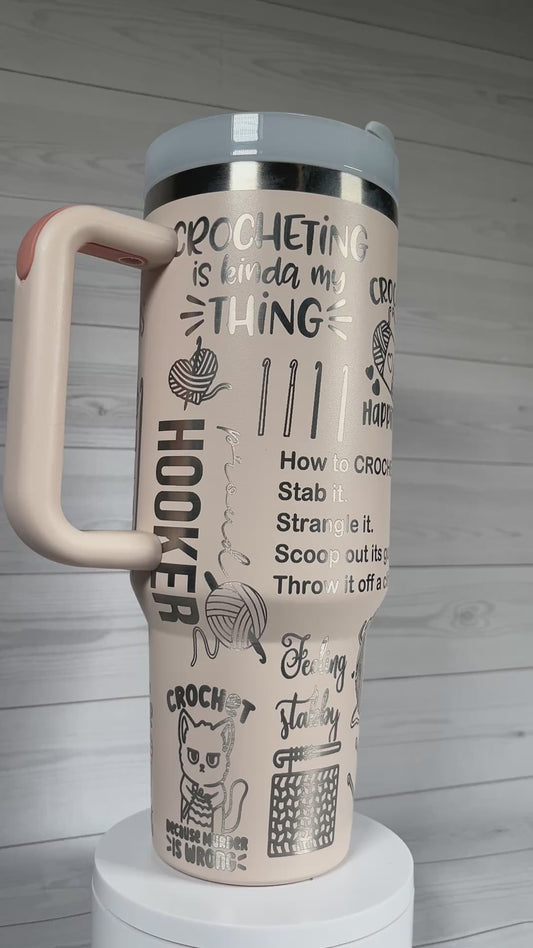 Crochet-crafty 40oz