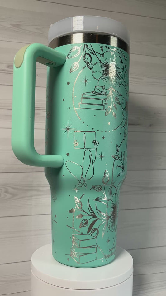 Floral Books 40 oz