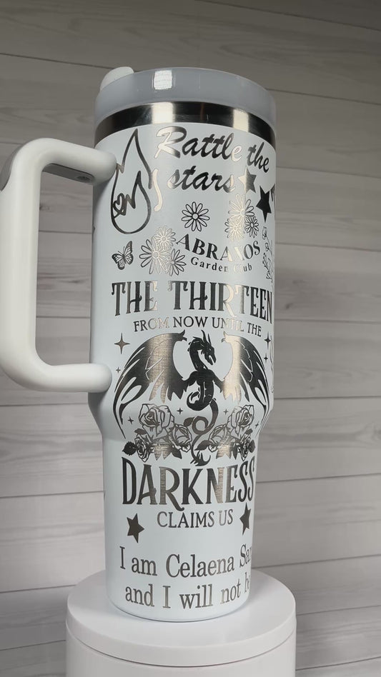 Darkness Claims Us 40 oz tumbler