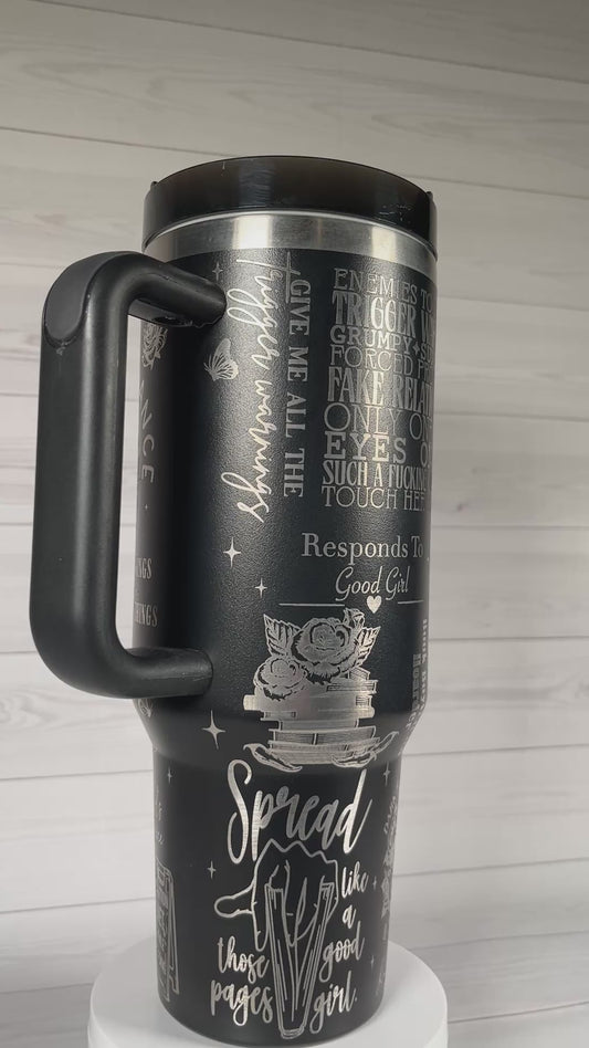 *Mature* Dark Romance 40 oz tumbler