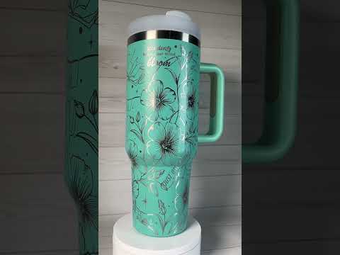Floral Books 40 oz