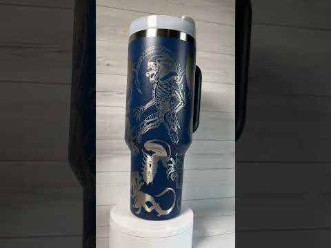 Aliens 40 oz tumbler