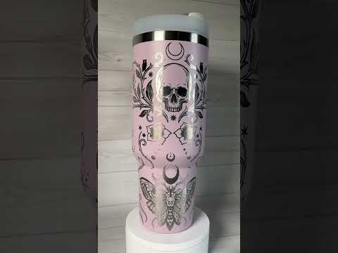 Skulls 40 oz tumbler