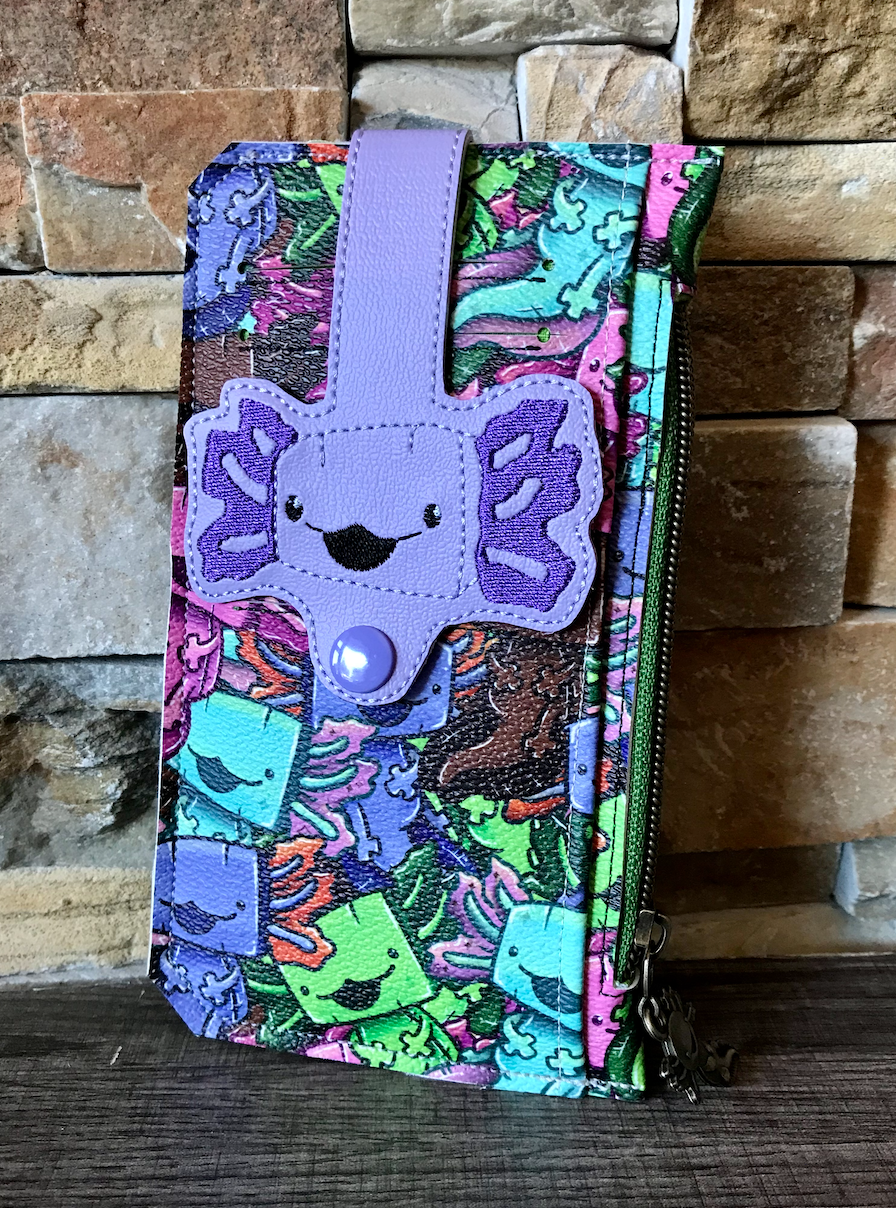 Axolotl purse tab 5x7